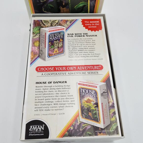 HOUSE of DANGER Choose Your Own Adventure Cooperative Game 100% COMPLETE 2018 - Picture 10 of 16